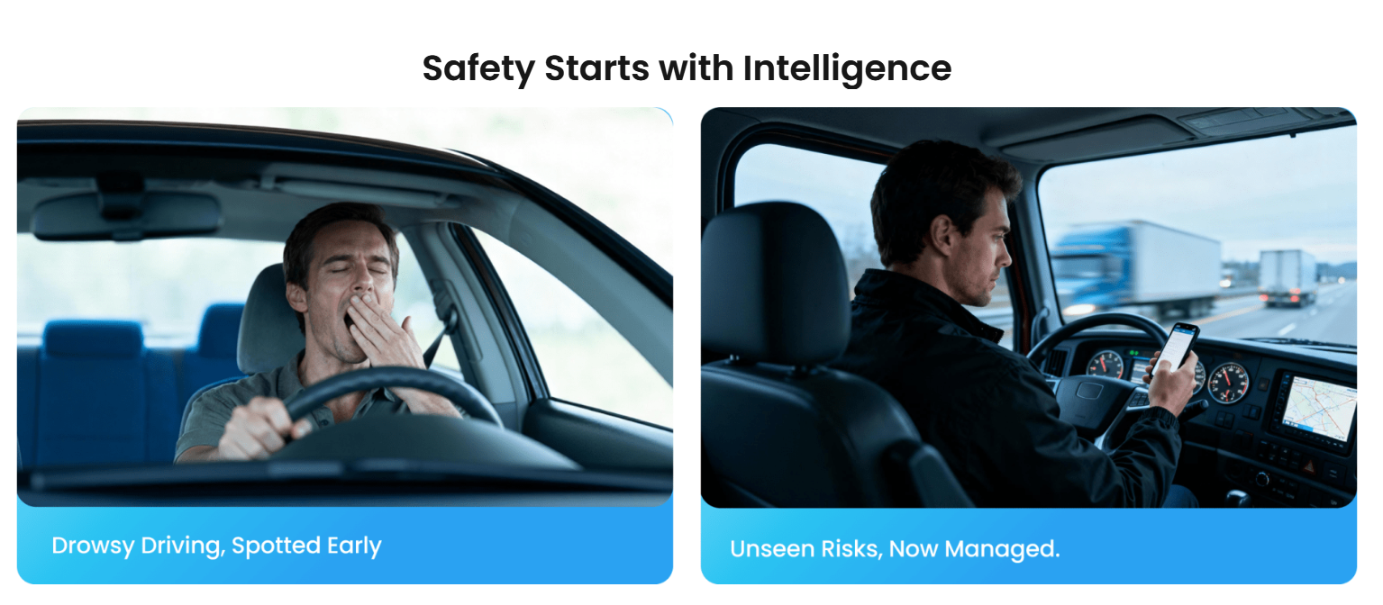 อุปกรณ์กล้อง AI Driver-Aware
